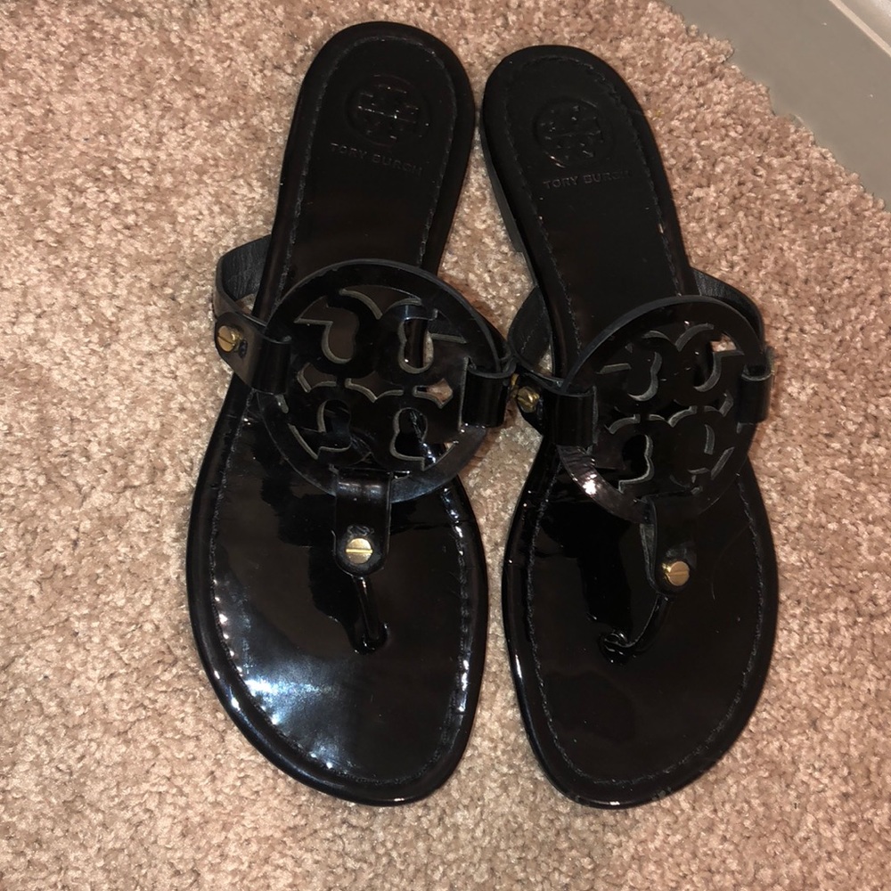 Black Miller Sandals